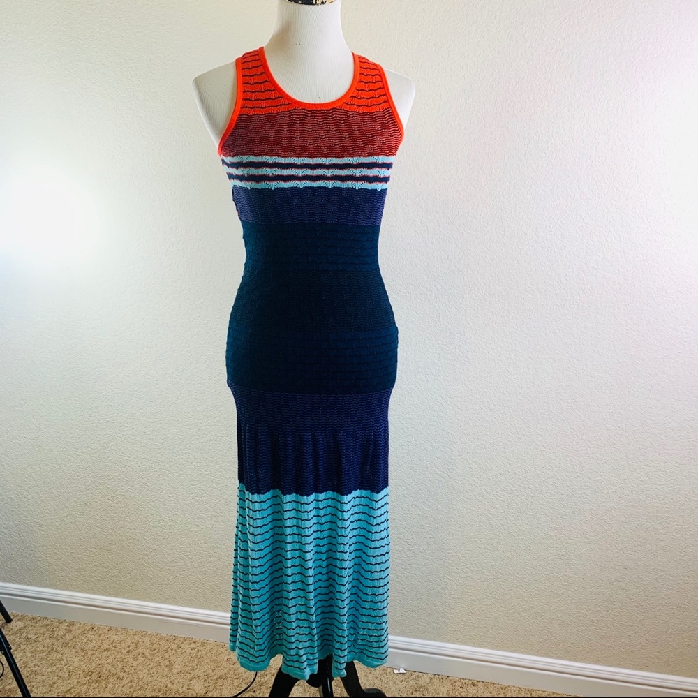 Anthropologie crochet Parker Maxi Dress